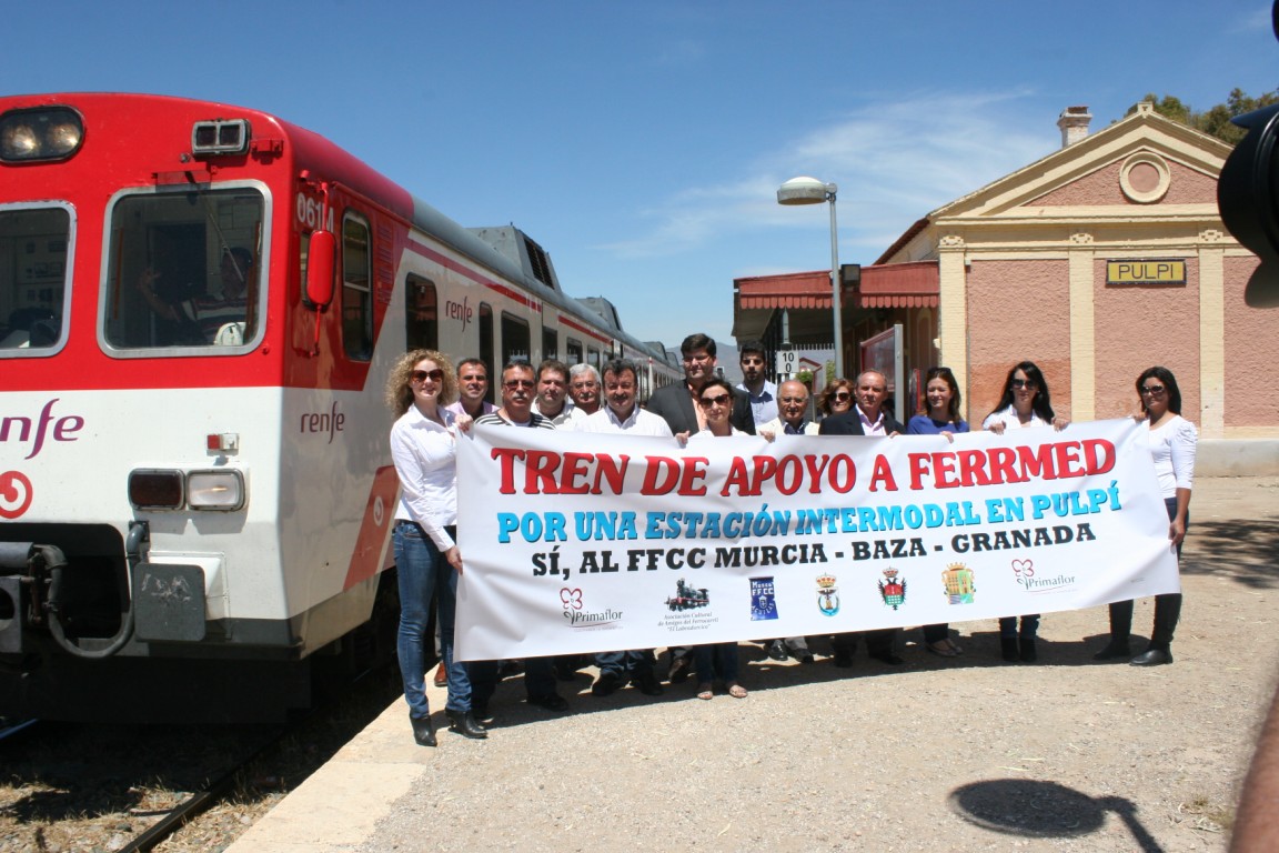 Águilas Radio Acto de la Asociación de Amigos del Ferrocarril 